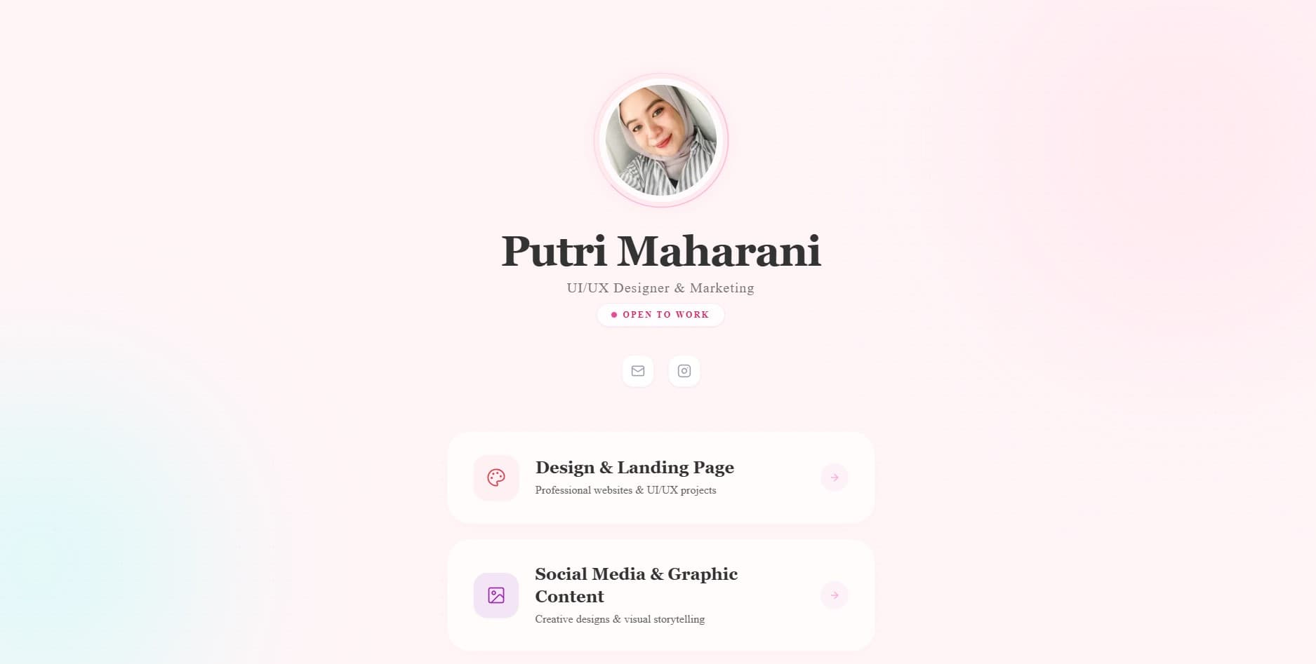 Portfolio Putri Maharani